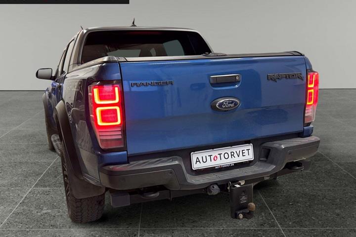 Blå Ford Ranger fra 2021