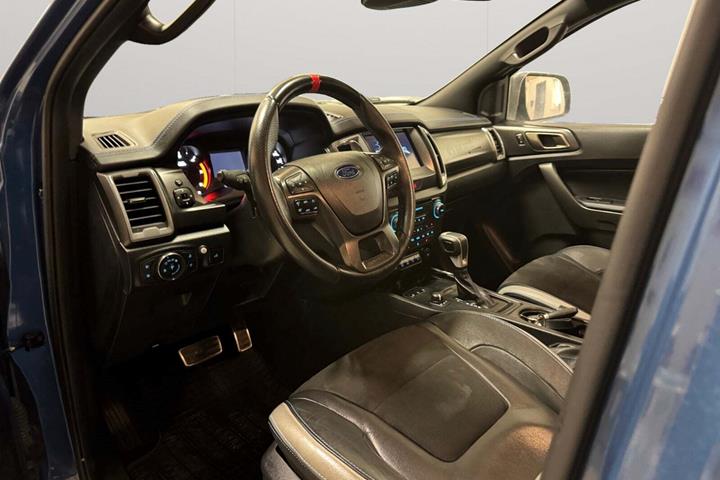 Blå Ford Ranger fra 2021