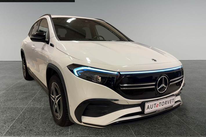 Hvid Mercedes EQA250 fra 2022