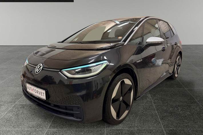 Grå VW ID.3 fra 2022 set udefra