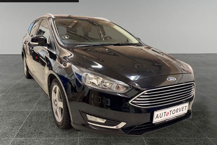 Sort Ford Focus fra 2017