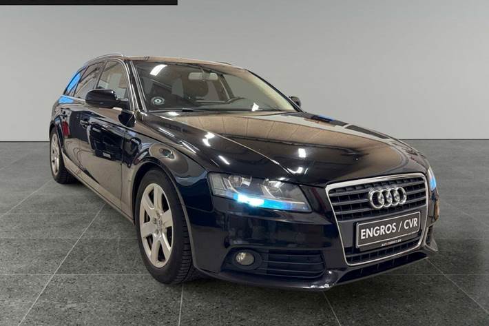 Sort Audi A4 fra 2010