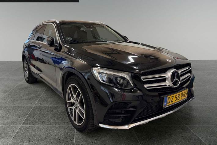 Sort Mercedes GLC350 d fra 2018