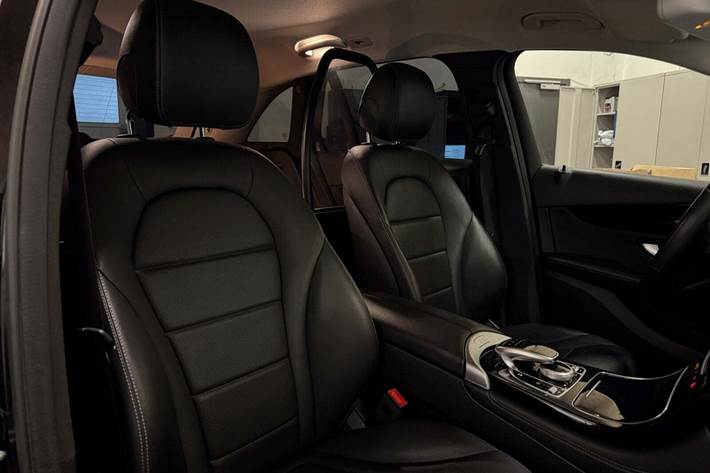 Sort Mercedes GLC350 d fra 2018