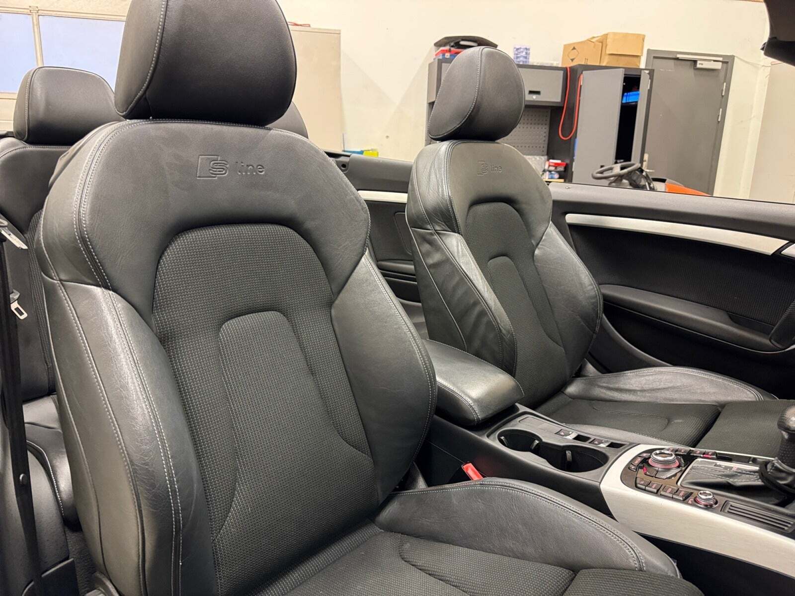 Hvid Audi A5 fra 2013