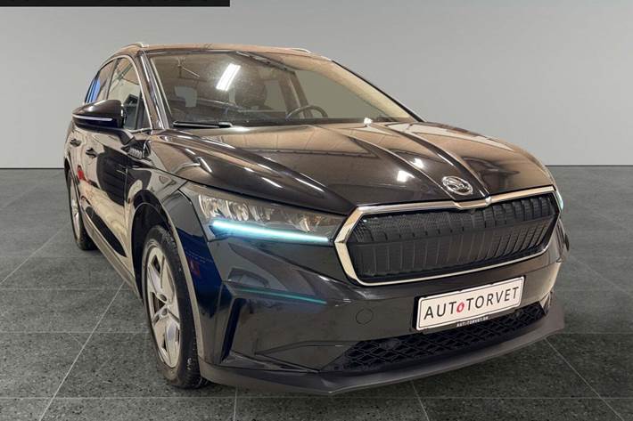 Sort Skoda Enyaq fra 2022