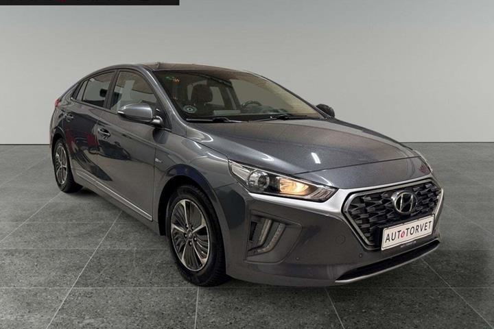 Grå Hyundai Ioniq fra 2020 set udefra