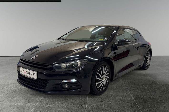 Sort VW Scirocco fra 2014 set udefra
