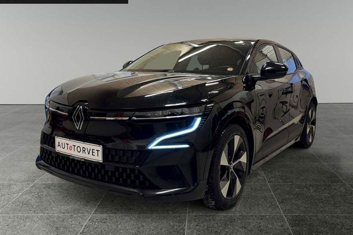 Sort Renault Megane E-Tech fra 2023 set udefra