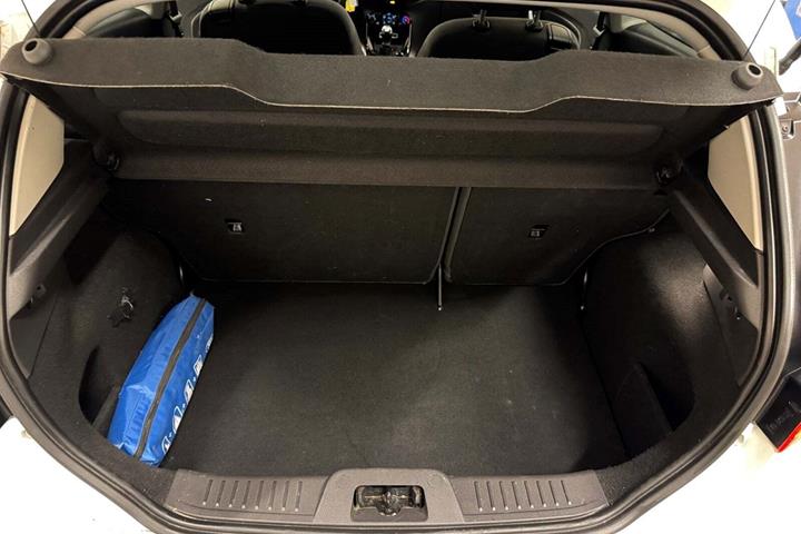 Hvid Ford Fiesta fra 2015