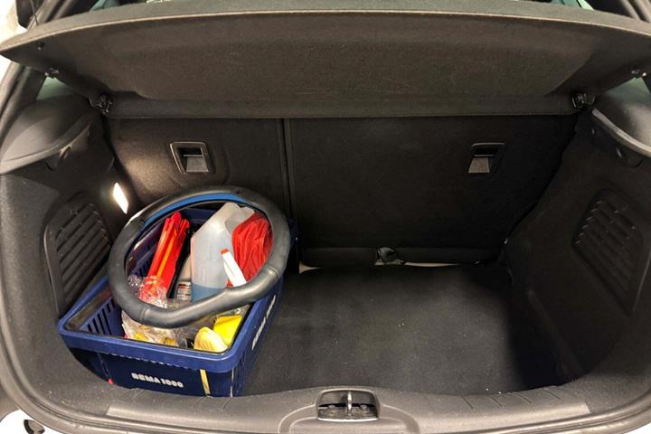 Hvid Citroën DS3 fra 2014 set indefra
