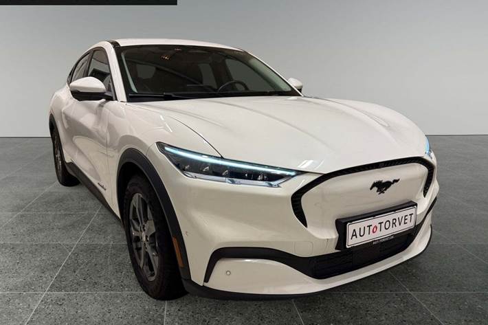 Hvid Ford Mustang Mach-E fra 2021