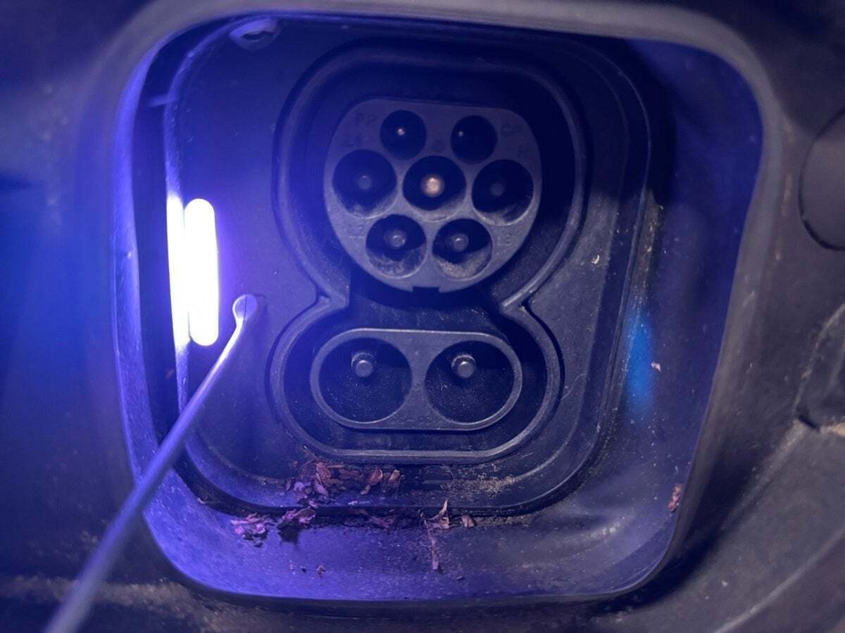 Grå Volvo XC40 fra 2021