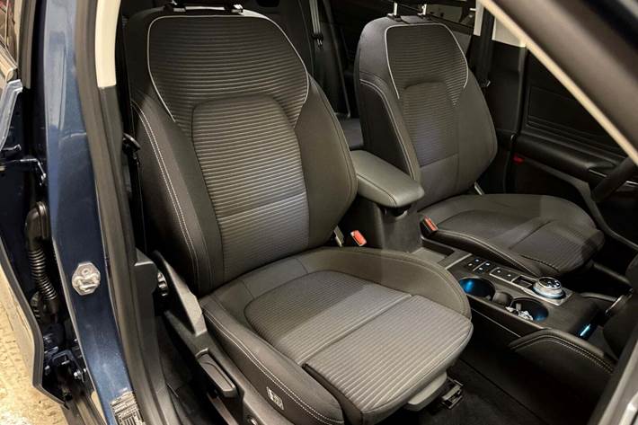 Blå Ford Focus fra 2021