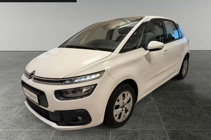 Hvid Citroën C4 SpaceTourer fra 2019 set udefra