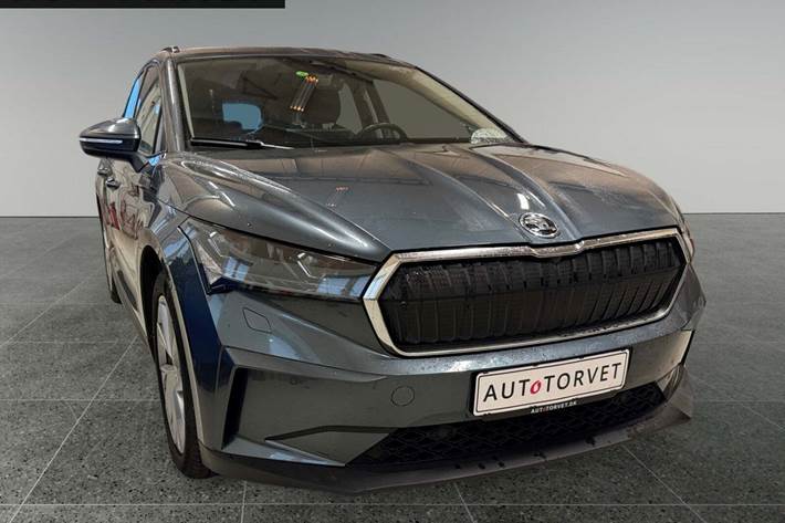 Grå Skoda Enyaq fra 2021