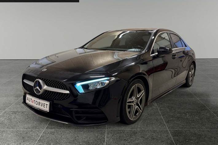 Sort Mercedes A200 d fra 2020