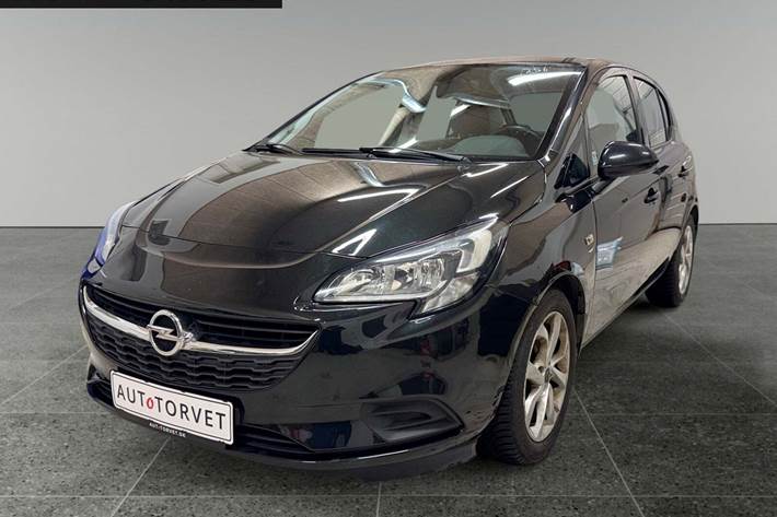 Grå Opel Corsa fra 2016