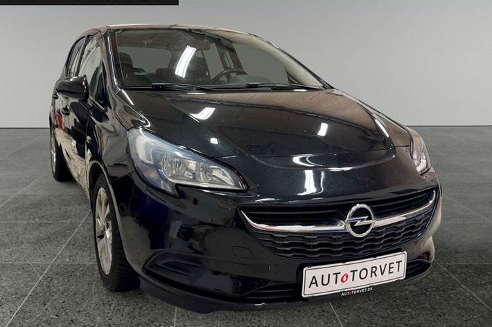 Grå Opel Corsa fra 2016