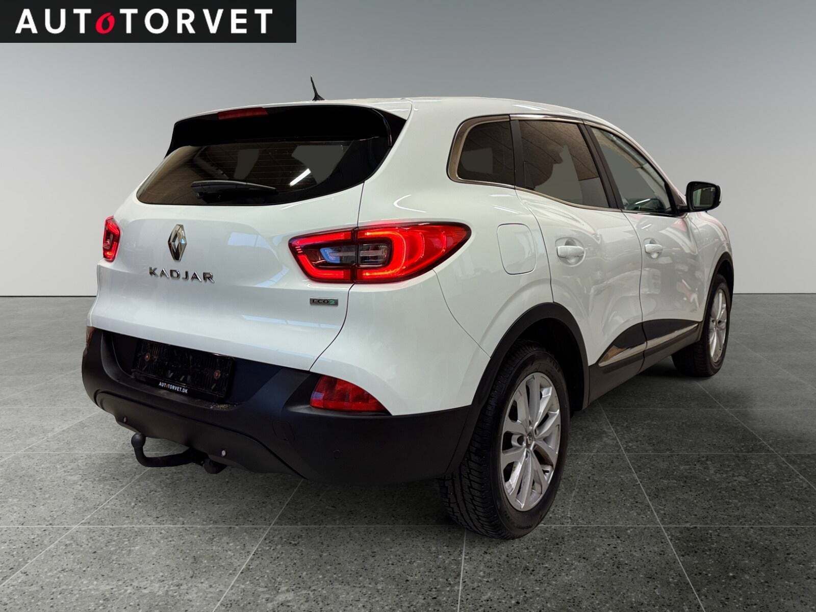 Hvid Renault Kadjar fra 2016