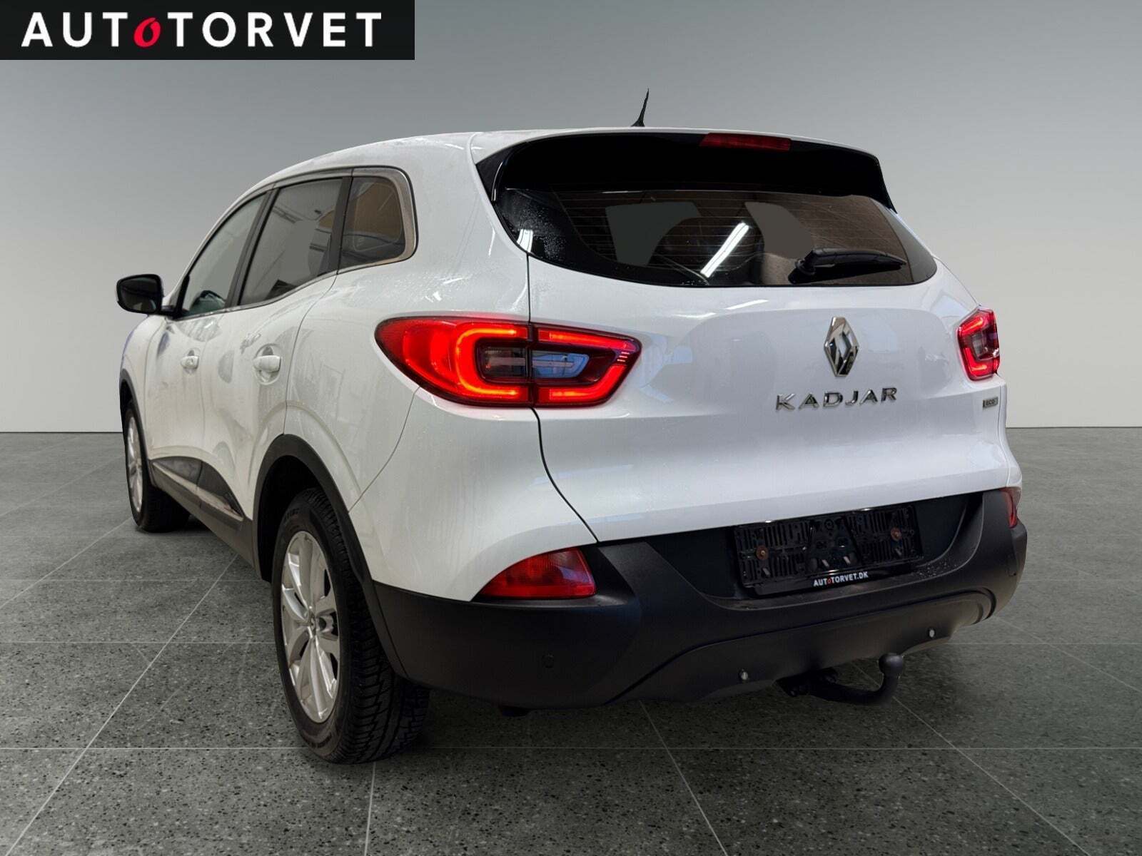 Hvid Renault Kadjar fra 2016