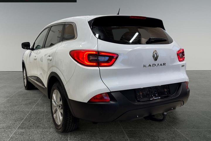 Hvid Renault Kadjar fra 2016