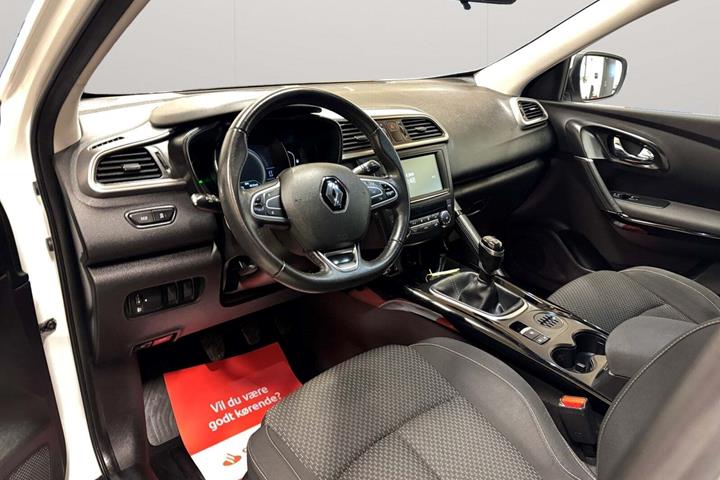 Hvid Renault Kadjar fra 2016