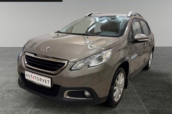Beige Peugeot 2008 fra 2014