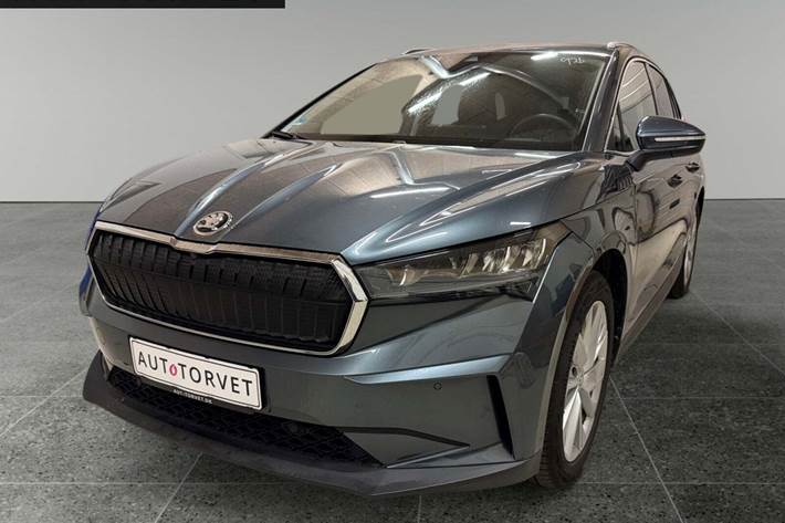 Grå Skoda Enyaq fra 2021