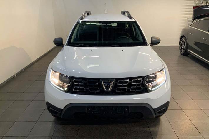 Hvid Dacia Duster fra 2019