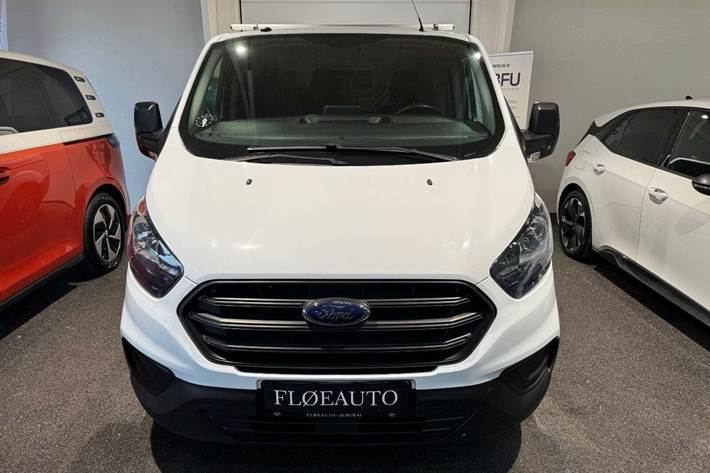 Hvid Ford Transit Custom 280L fra 2018