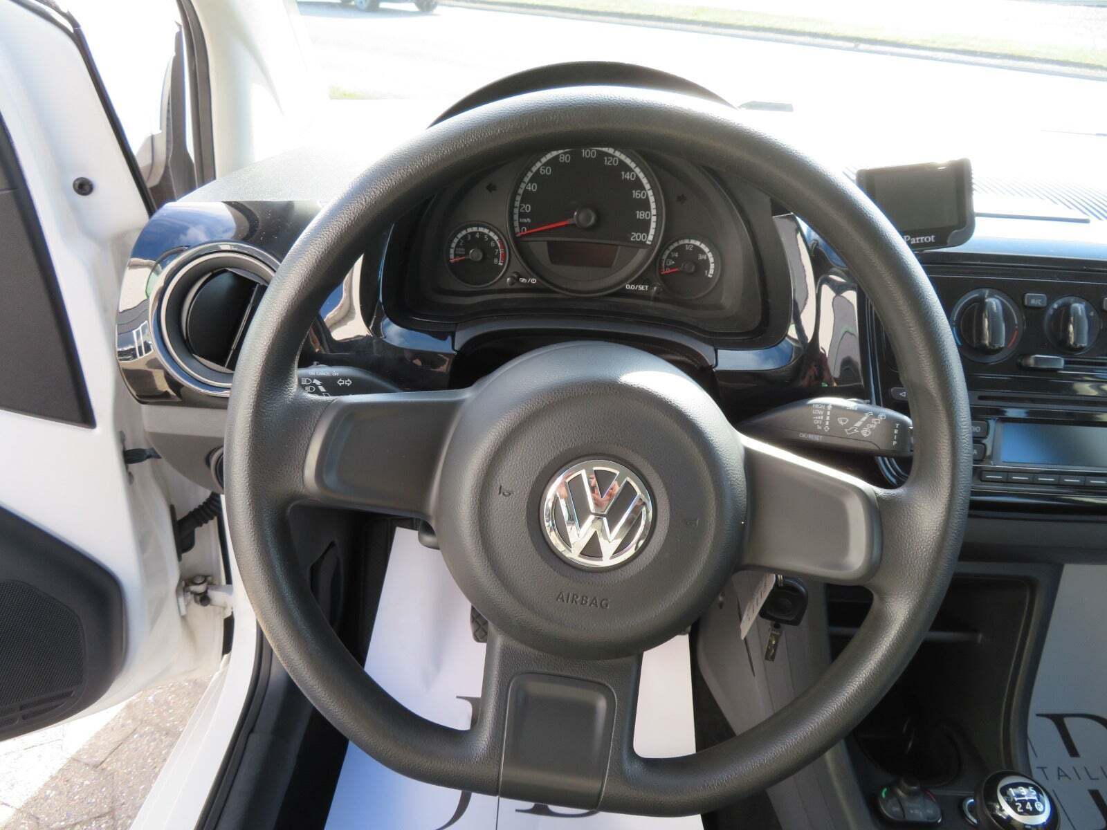 Hvid VW UP! fra 2013