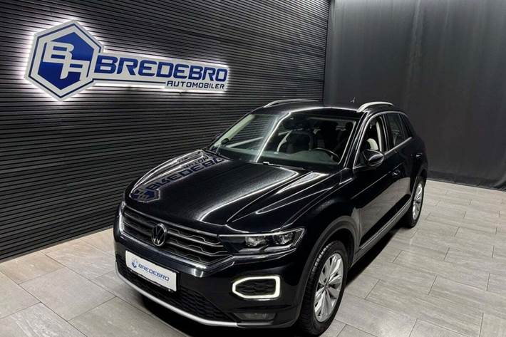 Sort VW T-Roc fra 2022