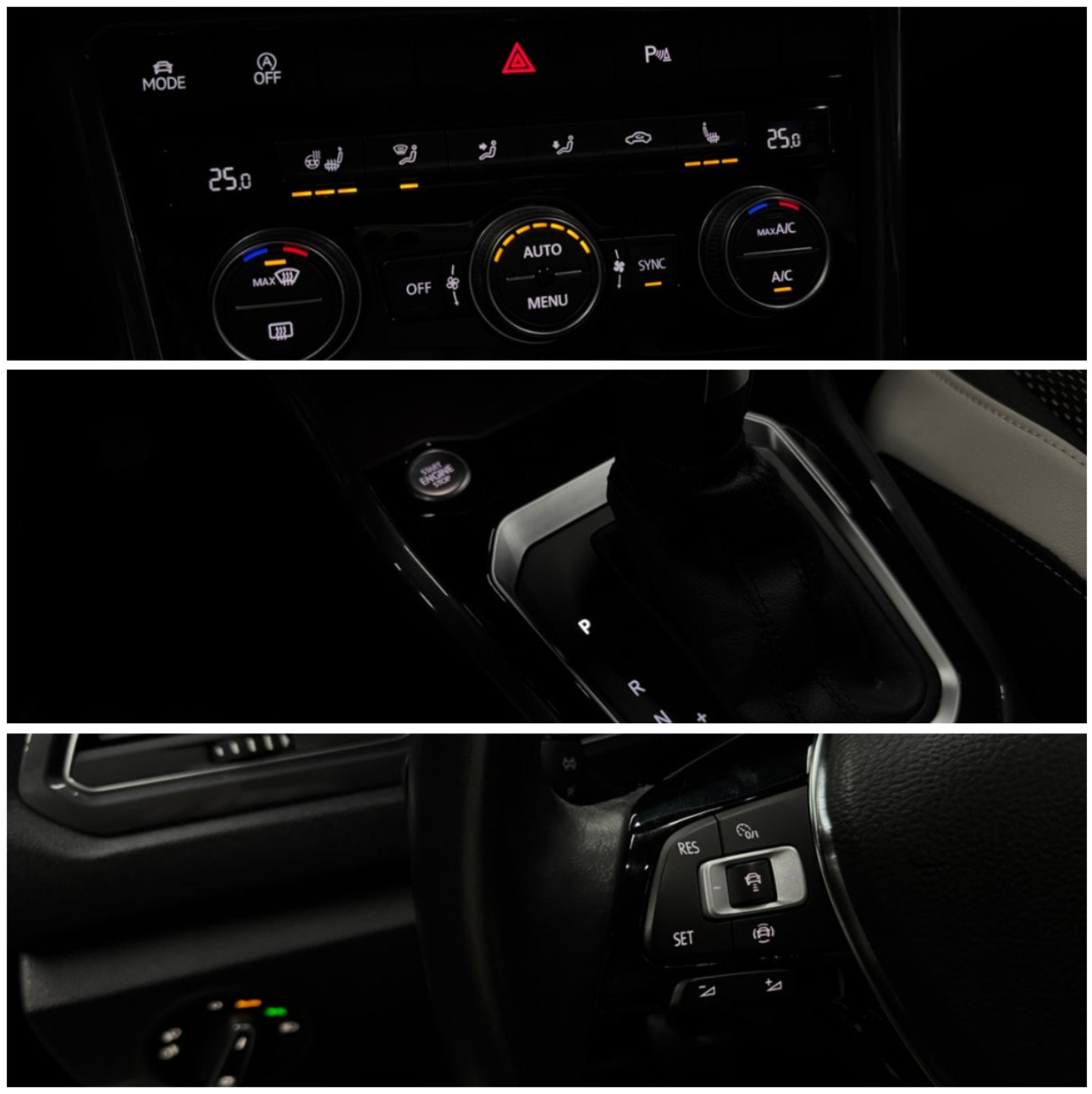 Sort VW T-Roc fra 2022