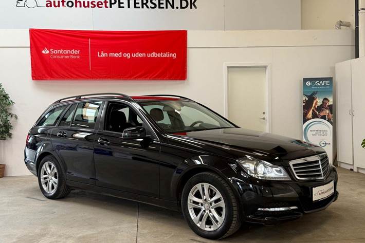 Sort Mercedes C220 fra 2013