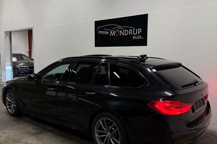 Sort BMW 520d fra 2018