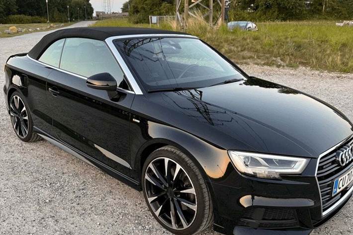 Sort Audi A3 fra 2020