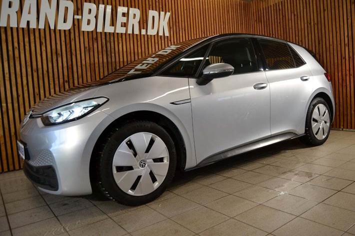 Sølv VW ID.3 fra 2021