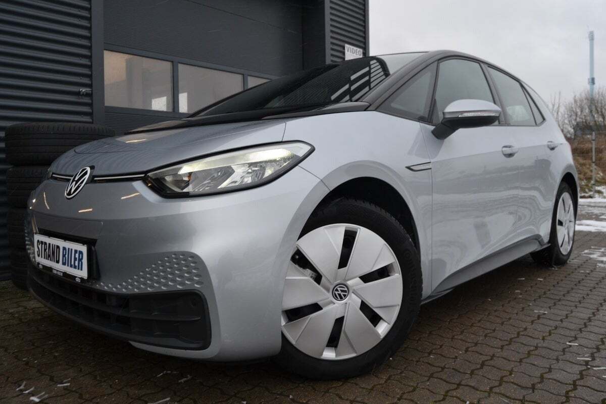 Sølv VW ID.3 fra 2021