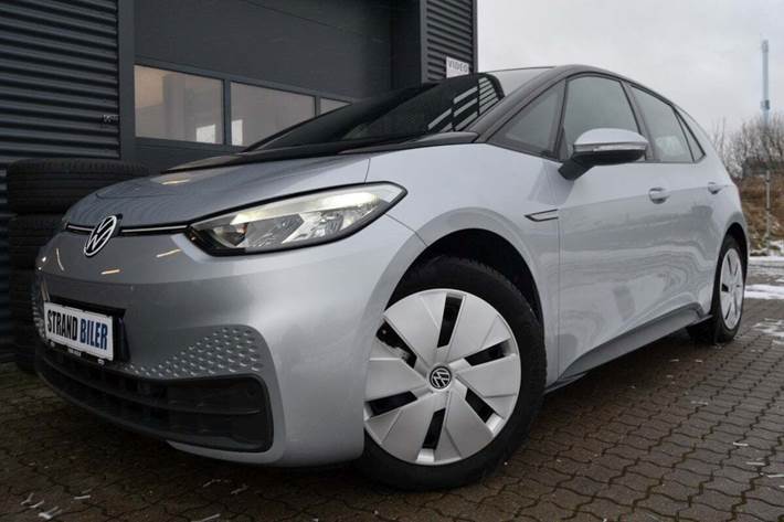 Sølv VW ID.3 fra 2021