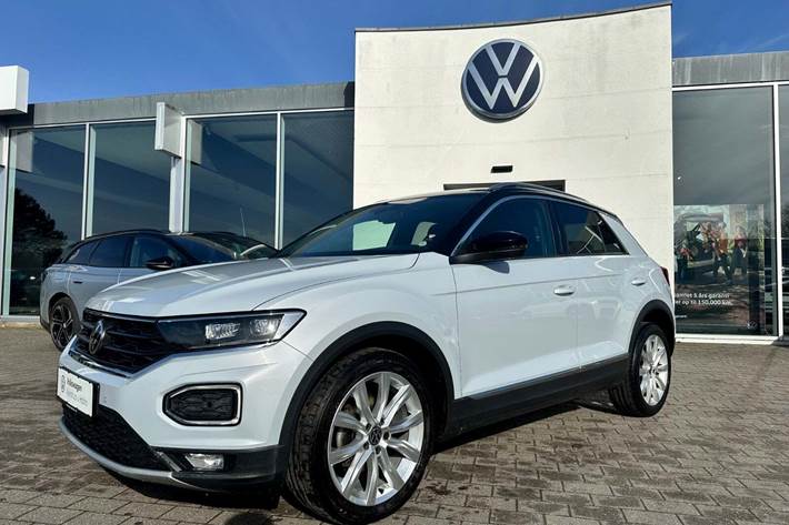 Sort VW T-Roc fra 2021