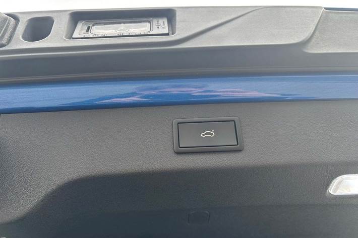 Blå Skoda Enyaq fra 2025