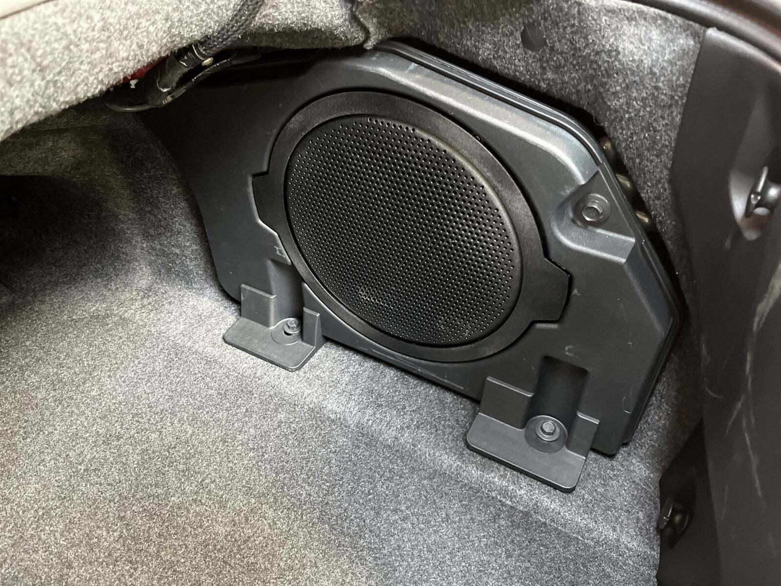 Rød Ford Mustang fra 2022