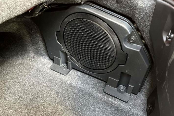 Rød Ford Mustang fra 2022