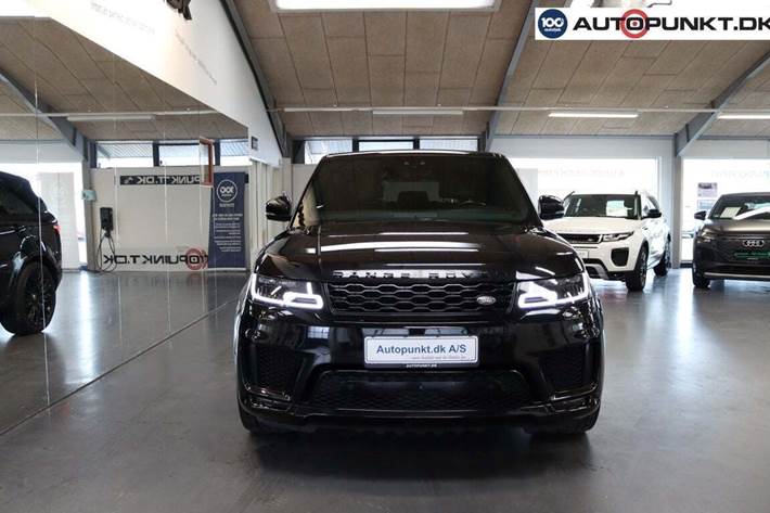 Sort Land Rover Range Rover sport fra 2018