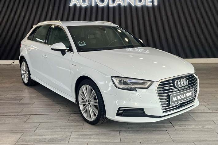 Hvid Audi A3 fra 2018