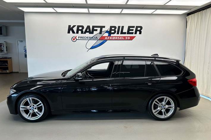 Sort BMW 320d fra 2019