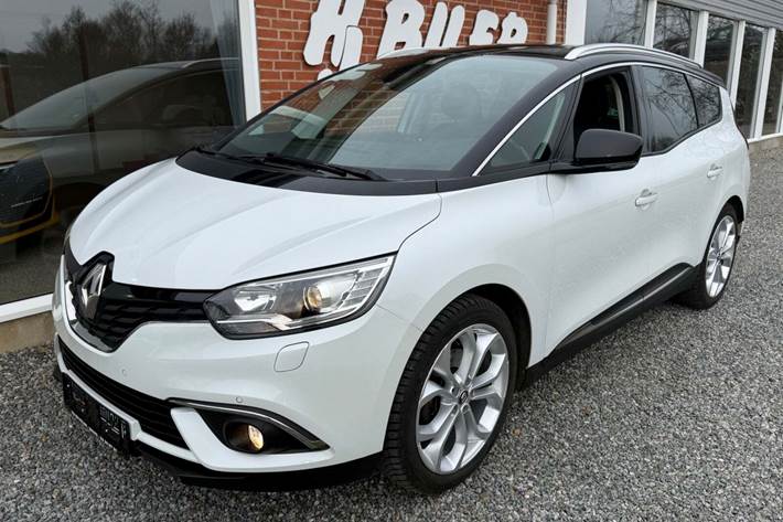 Hvid Renault Grand Scenic IV fra 2017