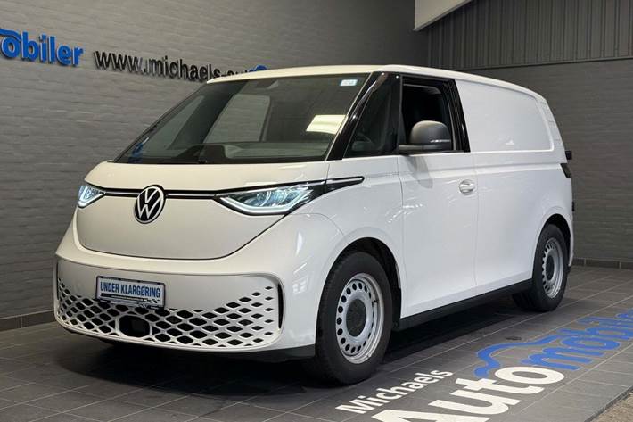 Hvid VW ID.Buzz fra 2024