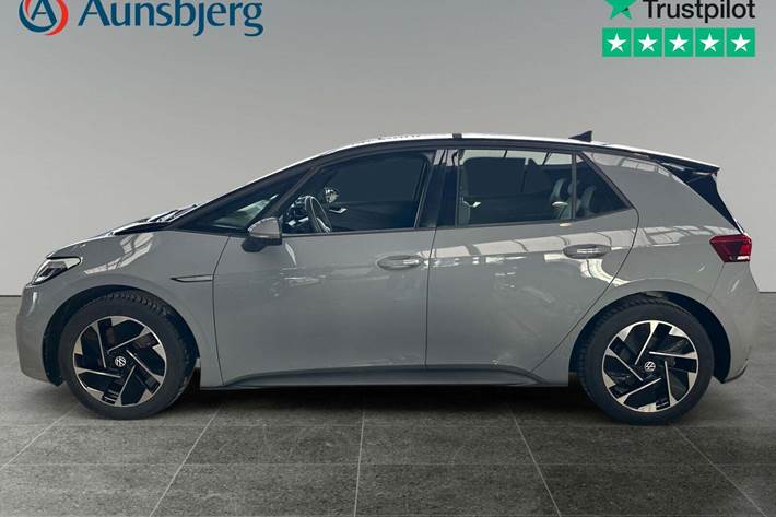 Grå VW ID.3 fra 2021